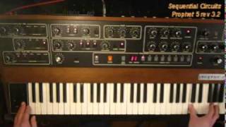 Sequential Circuits Prophet 5 rev 32 [upl. by Rubin]