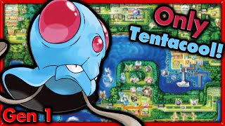 Can I Beat Pokemon Red with ONLY Tentacool 🔴 Pokemon Challenges ► NO ITEMS IN BATTLE [upl. by Dael604]