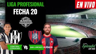 CENTRAL CÓRDOBA vs SAN LORENZO EN VIVO desde SANTIAGO  Relato EMOCIONANTE  Liga Profesional [upl. by Jerrie77]