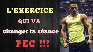 Musculation Lexercice qui va changer ta séance PEC [upl. by Zebedee]