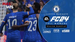 Chelsea vs Plymouth  Carabao Cup  Full Manual Gameplay  EA FC 24 [upl. by Ellerred906]