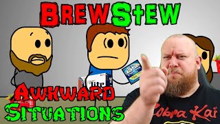 That guy looks familiar  Brewstew Awkward Moments REACTION [upl. by Dorin]