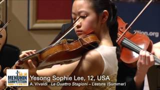 Yesong Sophie Lee 12 USA Junior 1st Prize [upl. by Hendrick]