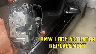 BMW F10 535i DIY Lock Actuator Replacement  F12 F13 F02 E90 E91 E92 And More How To Replace [upl. by Enirol]