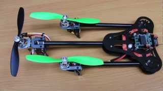 Turnigy Talon Tricopter V10 amp HK KK20 FirmwareV12 Vol36 Test flight [upl. by Clarissa]