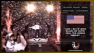 Michael Jackson  Super Bowl 1993 Performance  HD [upl. by Tereb214]