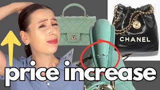 ❌ CHANEL Price Increase 2024 CONFIRMED 😱 Can you BELIEVE IT [upl. by Tybi]