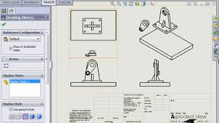 Solidworks Drawings Exploded View [upl. by Hau224]