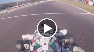 One Lap in South Garda Karting with Marco Ardigò [upl. by Sayre]