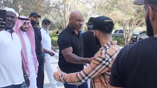 MIKE TYSON CONFRONTS ME BEFORE MY BOXING FIGHT [upl. by Hauck905]