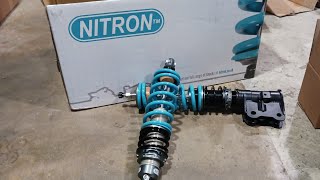 GR86 Nitron R1 Coilover System Unboxing [upl. by Lilybelle]