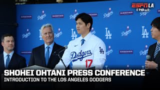 Shohei Ohtani Introductory Press Conference to the LA Dodgers [upl. by Aicinad]