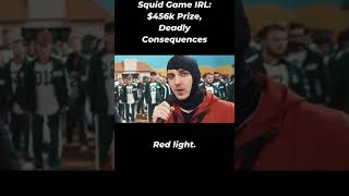 Squid Game IRL 456k Prize Deadly Consequences [upl. by Auohs]