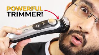 Super Powerful Trimmer  Braun Series 9 Trimmer Review [upl. by Morrill]