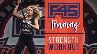 F45 TRAINING  Strength Workout  MKatz [upl. by Caldera85]