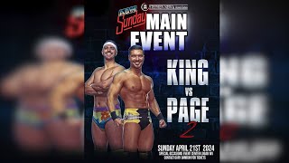 Casey King vs Ethan Page 2 [upl. by Ynohtnakram]