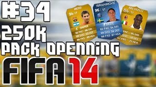 Fifa 14 Ultimate Team 34 250K PACK OPENNING  INFORM [upl. by Marriott]