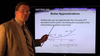 Differentiation and Richardson Extrapolation [upl. by Ecnatsnoc30]