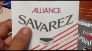 Savarez Nylon String Test For Classical Guitar [upl. by Lazarus]