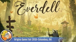 Everdell Collectors Edition — game preview at Origins 2018 [upl. by Auston788]