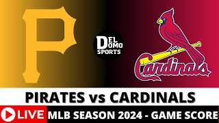 PITTSBURGH PIRATES VS ST LOUIS CARDINALS LIVE ⚾️ MLB Game Score Radio JUN 11 2024 [upl. by Pelaga]