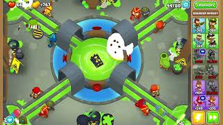 Bloons TD 6  Spillway Difficulty Hard [upl. by Yul456]