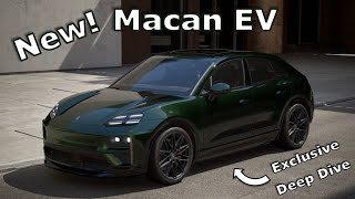 All New 2024 Porsche Macan EV  Deep Dive First Look [upl. by Orest421]