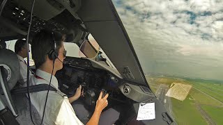 Pilot GoPro Boeing 787 out of Bangkok [upl. by Eener]