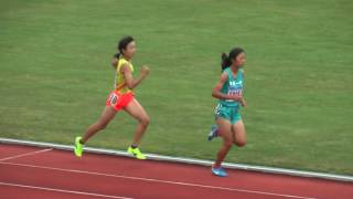 2017 東北中学陸上 23年女子1500ｍ決勝 [upl. by Adamsun288]