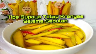 Cara Membuat Manisan Mangga Muda Renyah Dan Enak ⁉️Cuma 2 Bahan Bisa Buat Ide Jualan‼️ [upl. by Aletta]