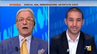 Vittorio Feltri vs tutti quotMi rompo le balle mi fate ammorbare da un musulmano siete tutti matti [upl. by Supen]