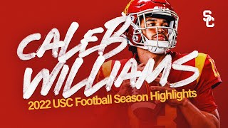 Caleb Williams 2022 USC Football Highlights  Heisman Winner [upl. by Harlow247]