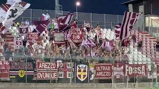 Ultras Arezzo in trasferta a Pesaro 202425 [upl. by Earle760]