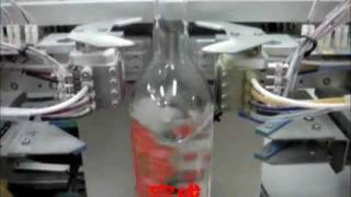 Inkjet Bottle Printer Demo pt2 [upl. by Novikoff]