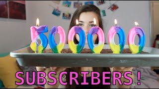 MY FIRST VIDEO  500000 Subscribers  CloeCouture [upl. by Nolahp]