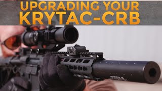 Upgrading Your Krytac CRB  Make your M4 even better [upl. by Egamlat]