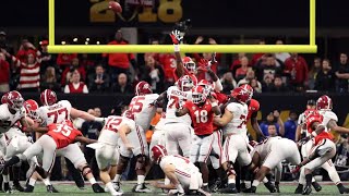 Alabama Missed Field Goals Compilation 20132018 [upl. by Varden]