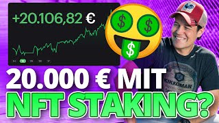 20000€ passiv Geld verdienen mit NFT Staking  wie funktioniert das genau [upl. by Trometer]