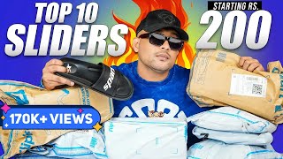 🔥 10 Best SlidersFlipflop Under 500 For Men  Slider Flipkart Haul 2023  Campus  ONE CHANCE [upl. by Ronna]