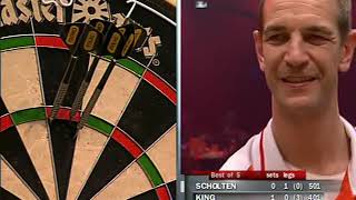 Masters of Darts 2007  Group Stage  Scholten vs King [upl. by Aneladgam]