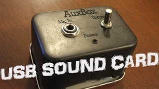 How to make a USB Sound Card [upl. by Oicneserc]