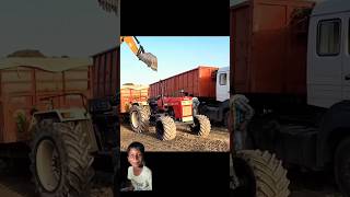 Jaat song Sawraj tractor full loded trolly status videonishudaswal viralshorts automobile [upl. by Rosabella]