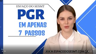 Como elaborar um PGR Passo a Passo [upl. by Ttocs6]