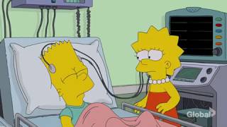 Lisa Mourns Barts Death In The Simpsons [upl. by Auof644]