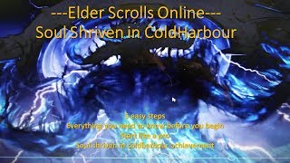 ESO  Starting out A Soul Shriven in Coldharbour Guide [upl. by Virginie358]