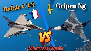 🔴 Dassault Rafale VS Gripen NG ‼️QUE CAZA ELEGIRÁN LA FAP 🇵🇪🔥 [upl. by Allerie]