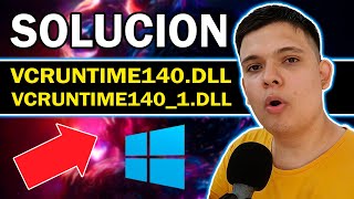 ✅Como SOLUCIONAR Error de Vcruntime140dll  Vcruntime1401dll 2022 [upl. by Adair]