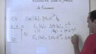 cours TS  nucléaire  calcul de lénergie de liaison par nucléon dun noyau [upl. by Neeuq]