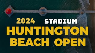 Stadium Court AVP Huntington Beach Open 2024 I KlothNuss vs HumanaParedesWilkerson I Sunday [upl. by Nwahsav]