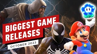 The Biggest Game Releases of October 2023 [upl. by Leicester]